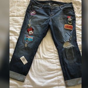Minnie Mouse Boyfriend Jean short